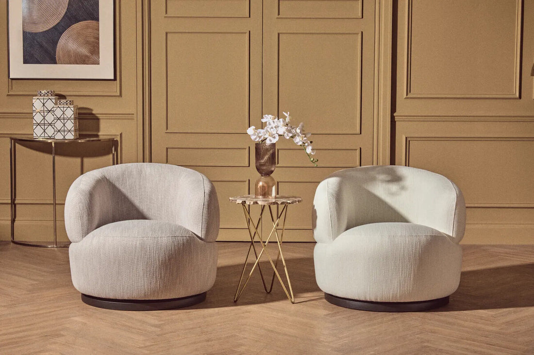 Agate Top Side Table with Gold Finish Trim and Hairpin Metal Legs, Jaipur