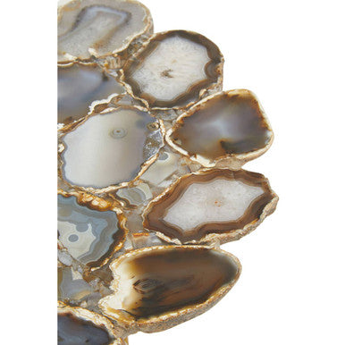 Jaipur Side Table with Agate Top