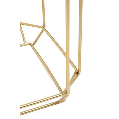 Jaipur White Quartz Side Table