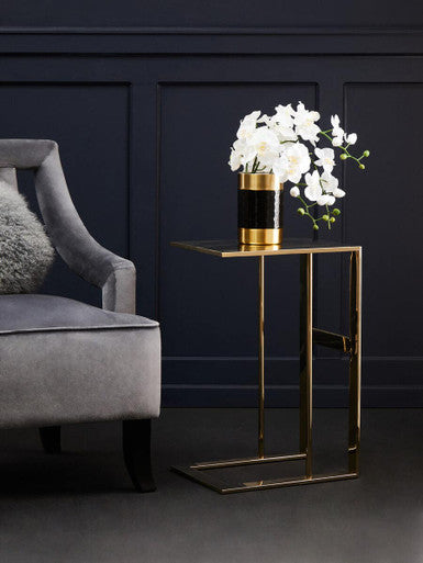 Oria Gold Side Table