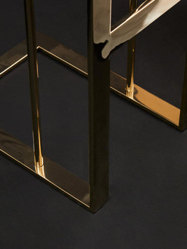 Oria Gold Side Table