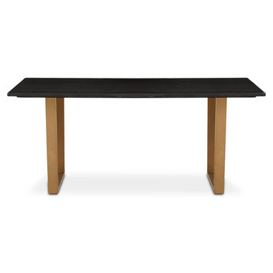 Varana Black Marble Top Rectangular Dining Table