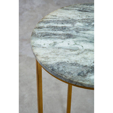 Mandoli Nest Of 2 Natural Marble Side Table