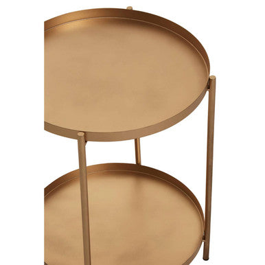 Mandoli Gold Side Table