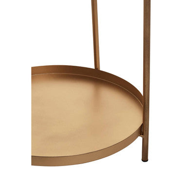 Mandoli Gold Side Table