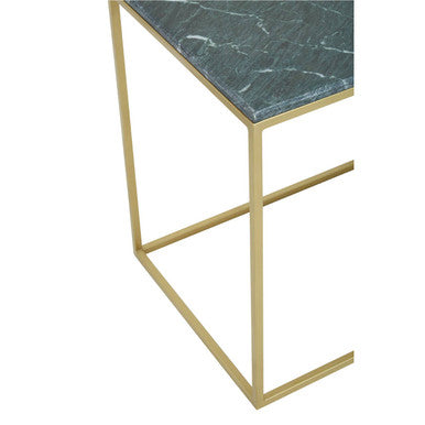 Nirav Assorted Marble And Gold Frame Console Table