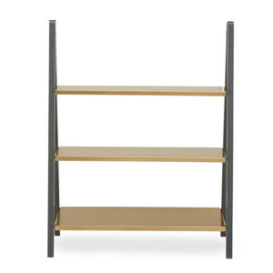 Korba Grey and Matt Gold Finish 3 Tier Shelf Unit