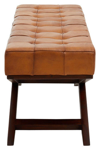 Inca Bench With Cross Base