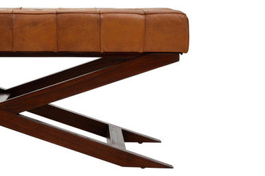 Inca Bench With Cross Base