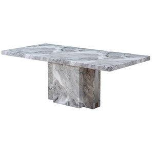 Saronno Grey Marble Dining Table