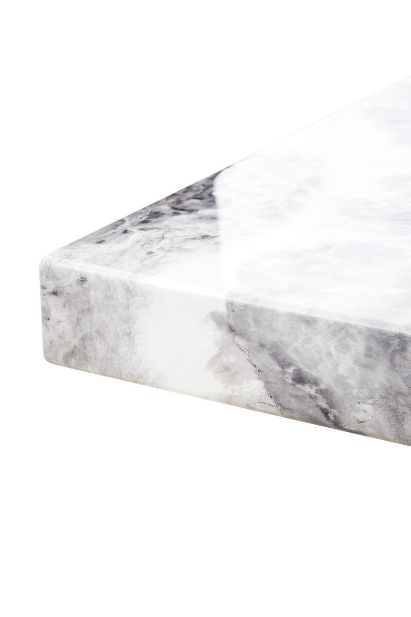 Saronno Grey Marble Console Table