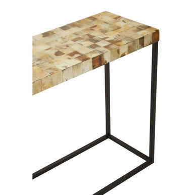 Obra Cream Mother of Pearl Console Table - Image 5