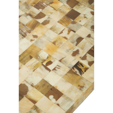 Obra Cream Mother of Pearl Rectangle Coffee Table - Image 8