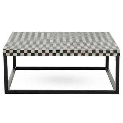 Obra Mother of Pearl Square Coffee Table - Image 2