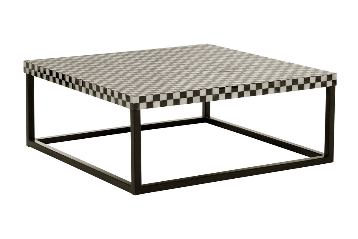 Obra Mother of Pearl Square Coffee Table - Image 4