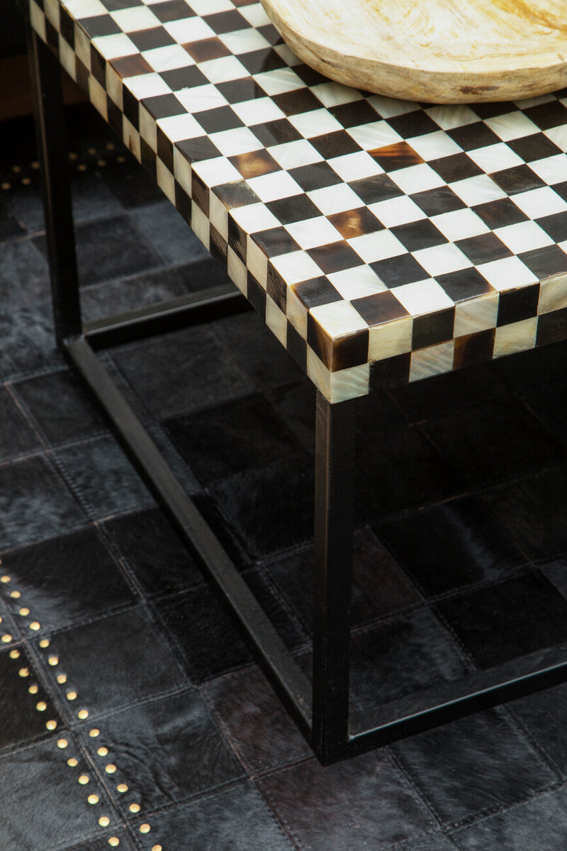 Obra Mother of Pearl Square Coffee Table - Image 8