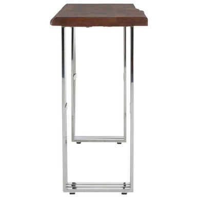 Hampstead Natural And Silver Console Table