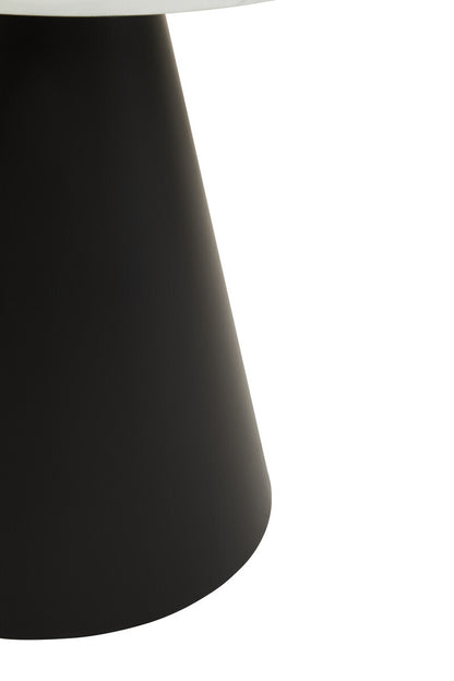 Azalea Round White Marble Top Dining Table