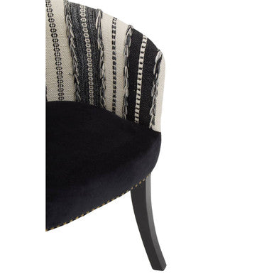 Cefena Black and White Chair - Image 9