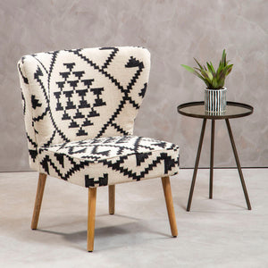 Cefena Berber Style Mango Wood Chair