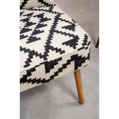 Cefena Berber Style Mango Wood Chair - Image 8