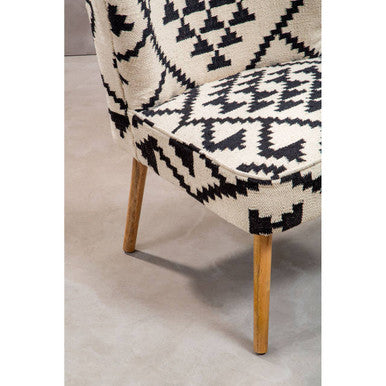 Cefena Berber Style Mango Wood Chair - Image 10