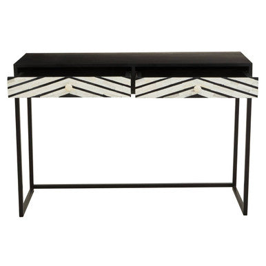 Fusion Two Drawer Console Table