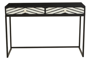 Fusion Two Drawer Console Table