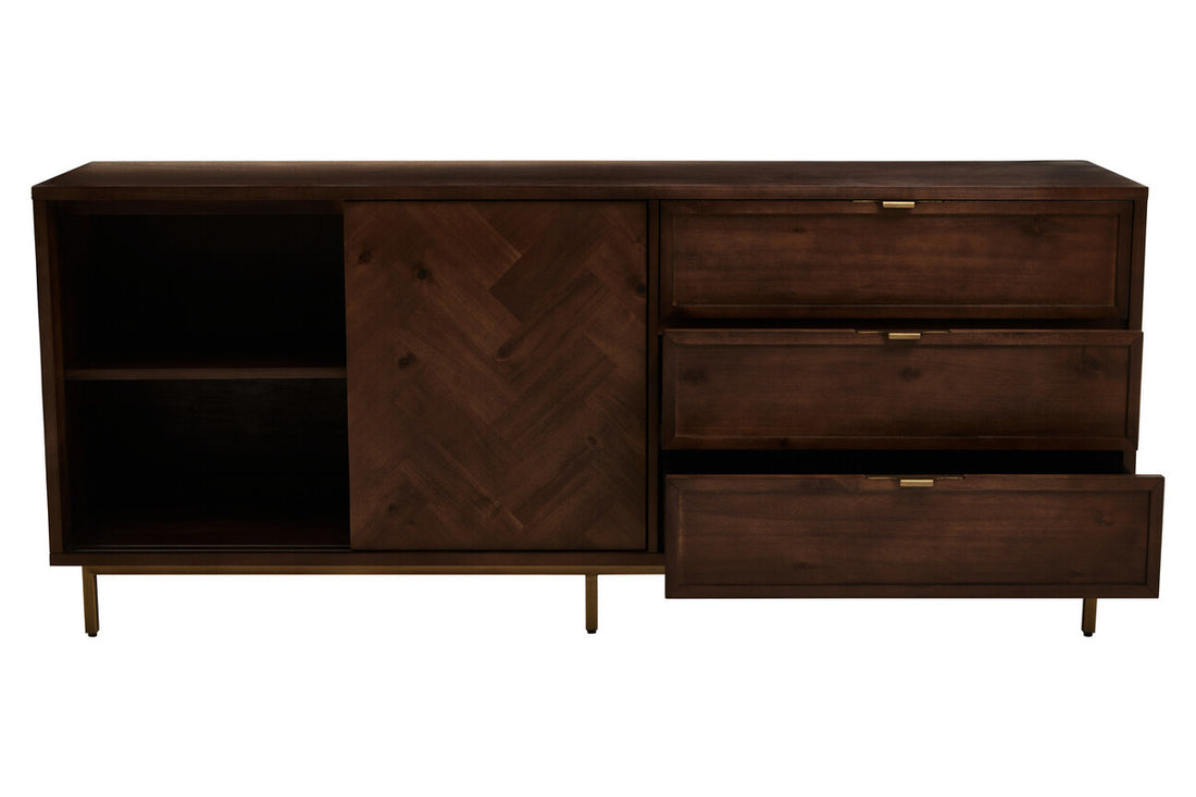 Brando Acacia Wood Effect Sideboard - Image 3