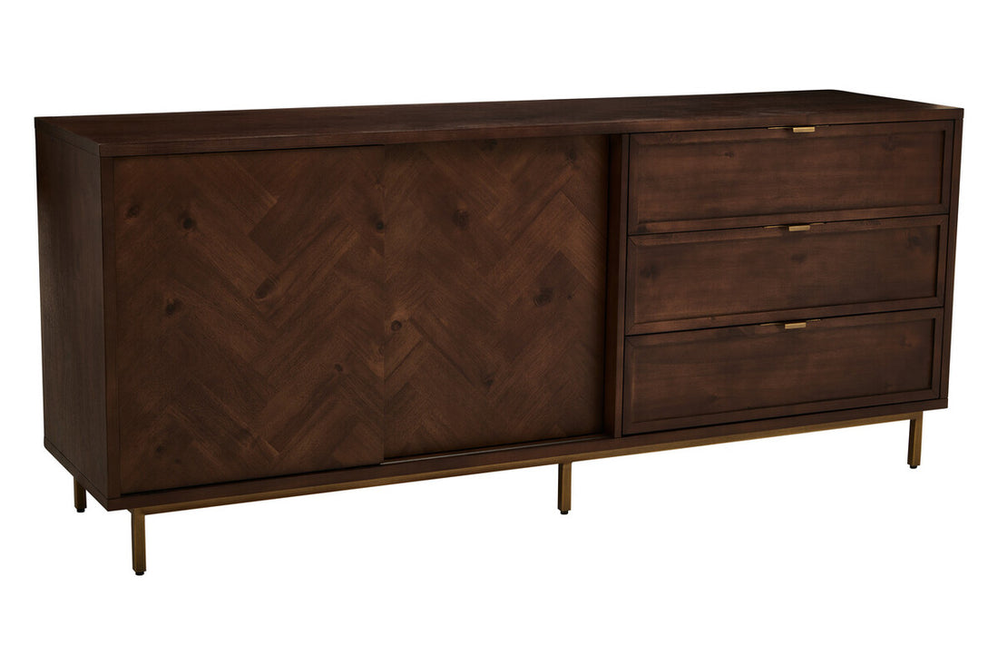 Brando Acacia Wood Effect Sideboard - Image 5