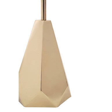 Amira Shiny Gold Side Table