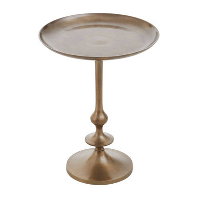 Pali Small Antique Brass Side Table
