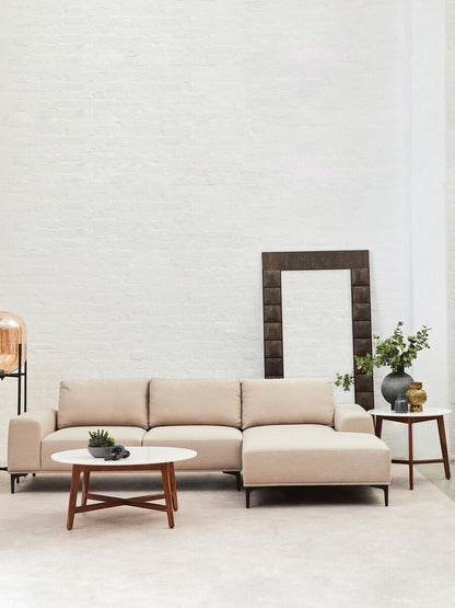 Myan White Marble Coffee Table