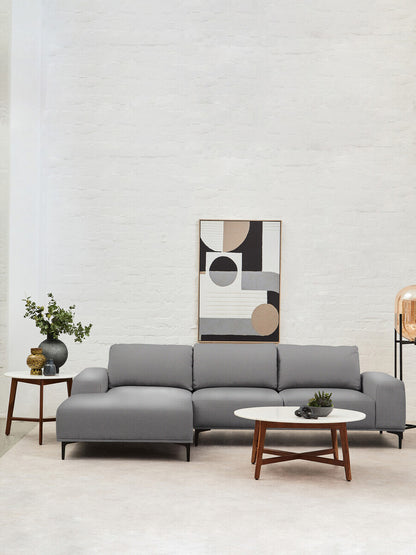 Myan White Marble Coffee Table