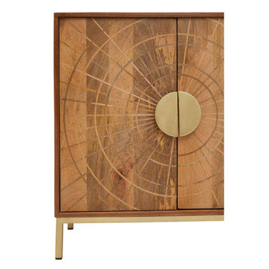 Sona Two Door Mango Wood Sideboard - Image 6