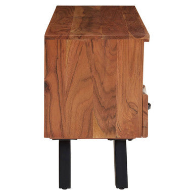 Nashik Three Drawer Acacia Media Unit