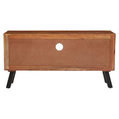 Nashik Three Drawer Acacia Wood Media Unit