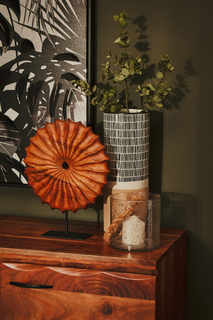 Nashik Large Acacia Wood Sideboard