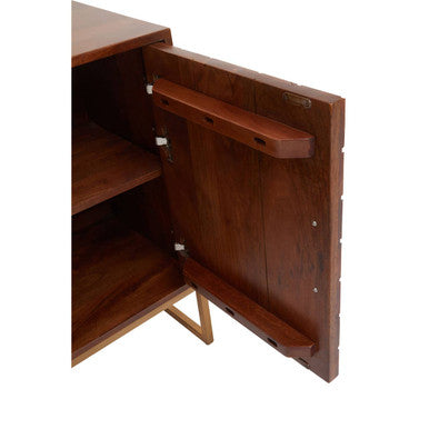 Gaya Mango Wood Small Sideboard - Image 6