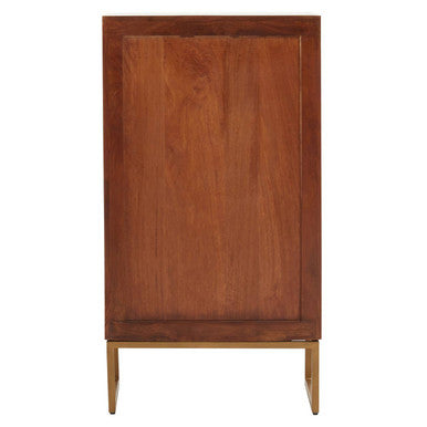 Gaya Mango Wood Chest of 5 Drawers - Image 5