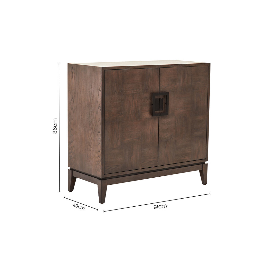 Dimaro Antique Grey Two Door Sideboard - Image 10