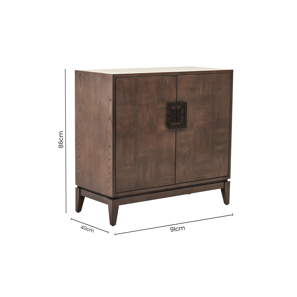 Dimaro Antique Grey Two Door Sideboard - Image 10