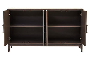 Antique Grey Four Door Sideboard | Dimaro