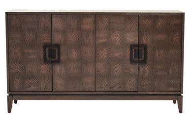 Dimaro Antique Grey Four Door Sideboard - Image 9