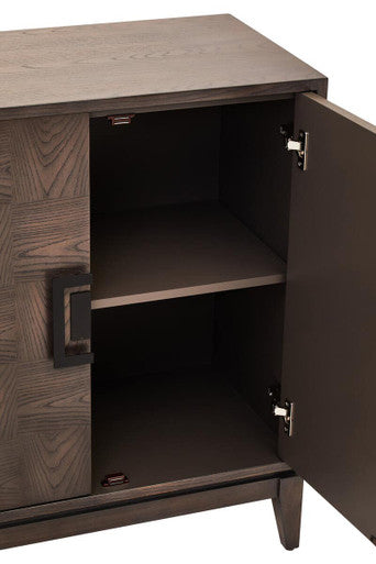 Dimaro 4 Door Antique Grey Sideboard.