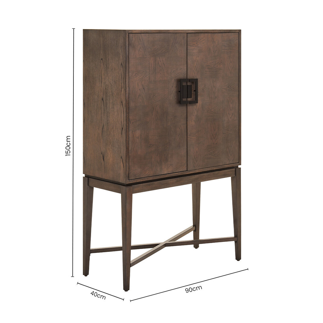 Dimaro Antique Grey Cabinet - Image 14