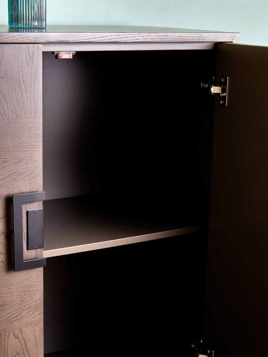 Dimaro Antique Grey Cabinet - Image 9