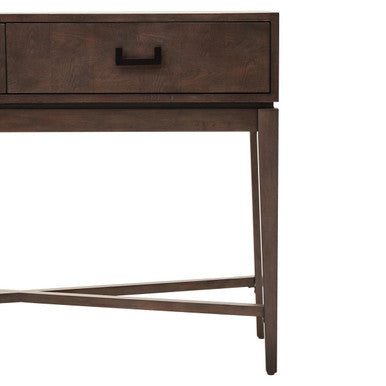 Dimaro Two Drawer Antique Grey Console Table