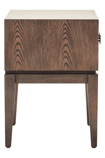 Dimaro Antique Grey One Drawer Side Table - Image 5
