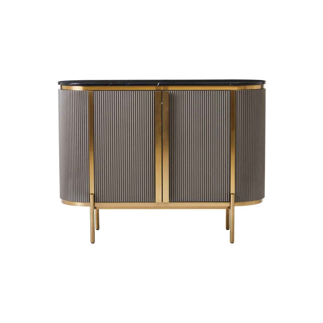 Dervio Two Door Marble Top Sideboard
